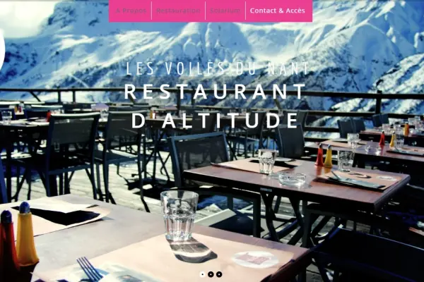 Un vent de dynamisme pour le restaurant les Voiles du Nant à Valmorel avec