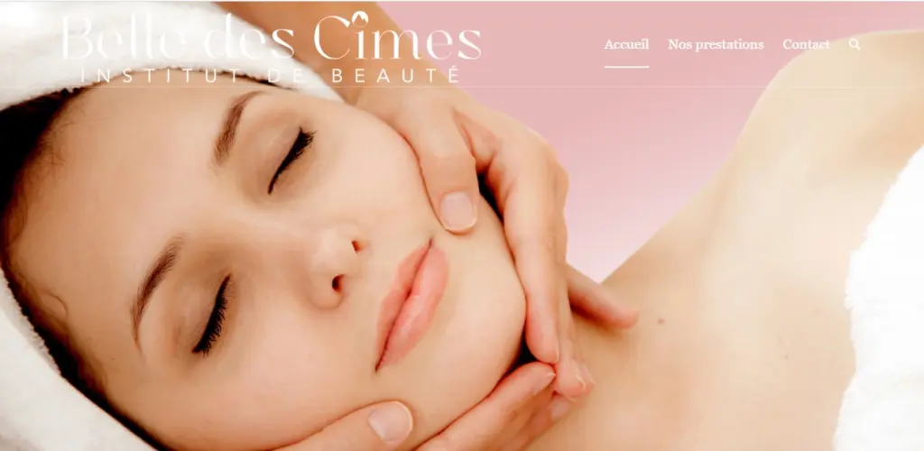 Un moment pour VOUS avec l’Institut Belle Des Cimes à Moutiers – Site WEB