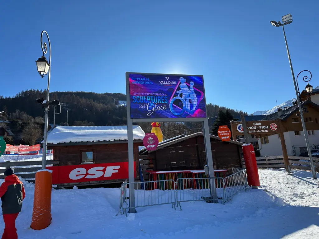 Un nouvel écran pour l’Office de Tourisme de Valloire avec la solution d’affichage dynamique