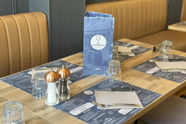 Nouvelle saison & nouvelle ambiance / la Banche à Chambéry /set menu VISTACOM CHR