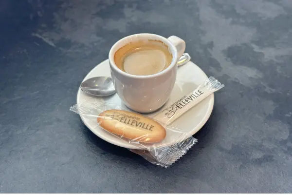 Pause café personnalisée / La Brasserie des Belleville / sucre personnalisé avec Vistacom CHR