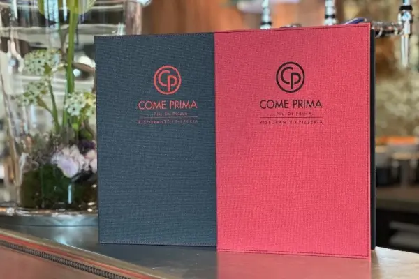 Un instant authentique / Restaurant « Come Prima » à Annecy / Porte-menus VISTACOM CHR