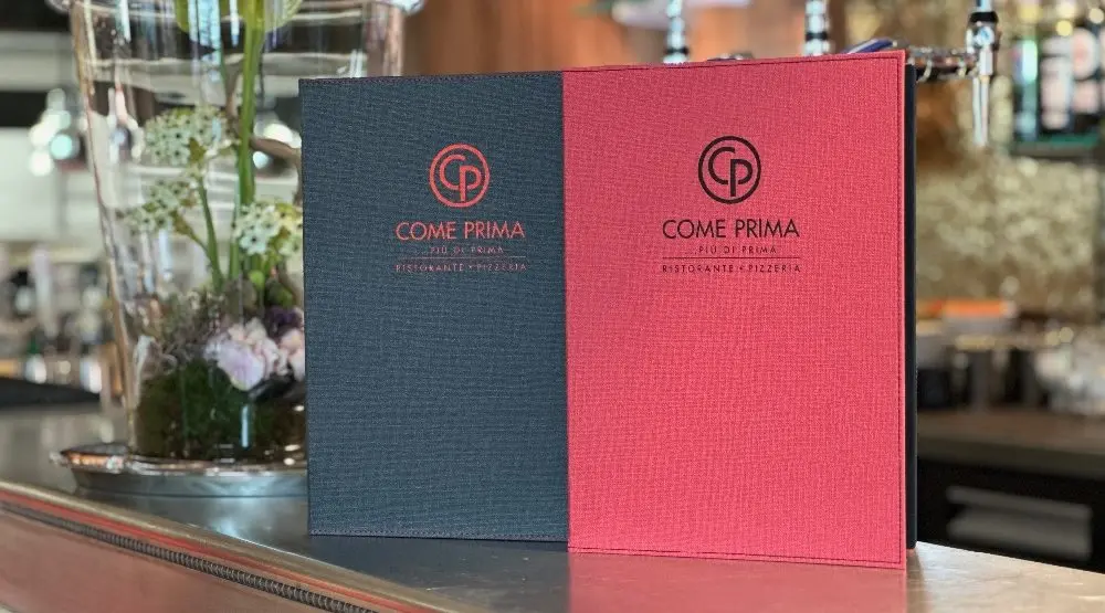 Un instant authentique / Restaurant « Come Prima » à Annecy / Porte-menus VISTACOM CHR