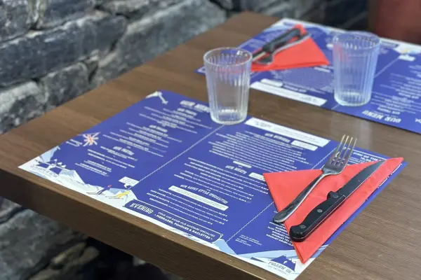 Une cuisine savoyarde affirmée / Le Planté de Bâton La Plagne/ set menu personnalisé
