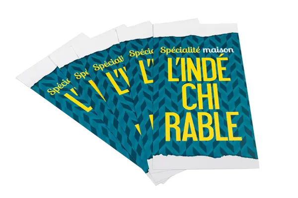 LE MENU QUI RESISTE A TOUT : INDÉCHIRABLE ET LAVABLE à découvrir avec Vistacom