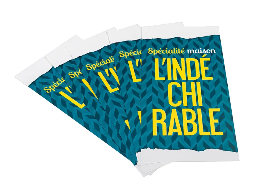 LE MENU QUI RESISTE A TOUT : INDÉCHIRABLE ET LAVABLE à découvrir avec Vistacom