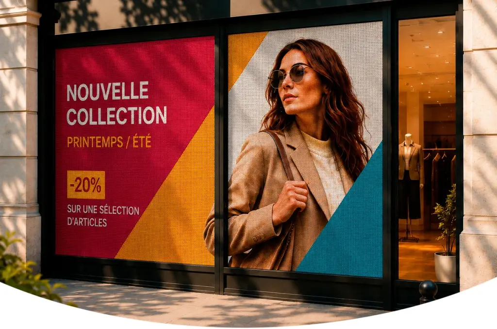 VOYEZ SANS ÊTRE VU avec les SUPPORTS MICROPERFORÉS de Vistacom