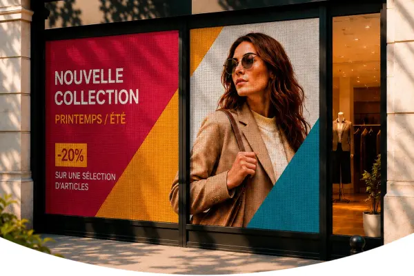 VOYEZ SANS ÊTRE VU avec les SUPPORTS MICROPERFORÉS de Vistacom